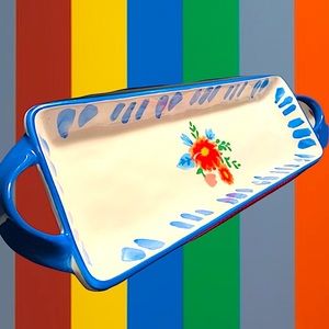 Tray with handles